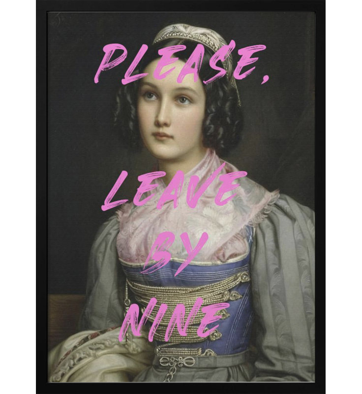 Please Print by The Art Concept, 10" H x 8" W 