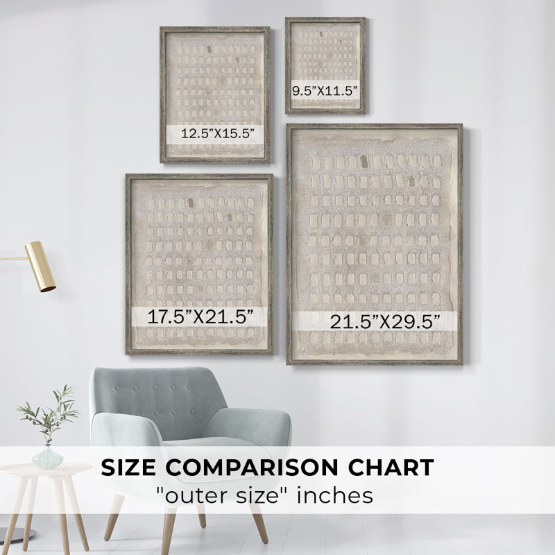 Pearl Punch Card I, reproduction encadrée - bois massif, H 21 po x l 17 po