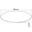 Plateau de table en verre trempé-5861013