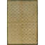 Black Hand-Knotted Wool Linked Diamonds Geometric Modern Contemporary Carpet Rug-1310876162