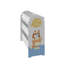 Bluey Toy Storage Unit - 6-Box Organizer for Bedroom - Made from Engineered Wood/Fabric/Metal - Easy Assembly and Clean Up