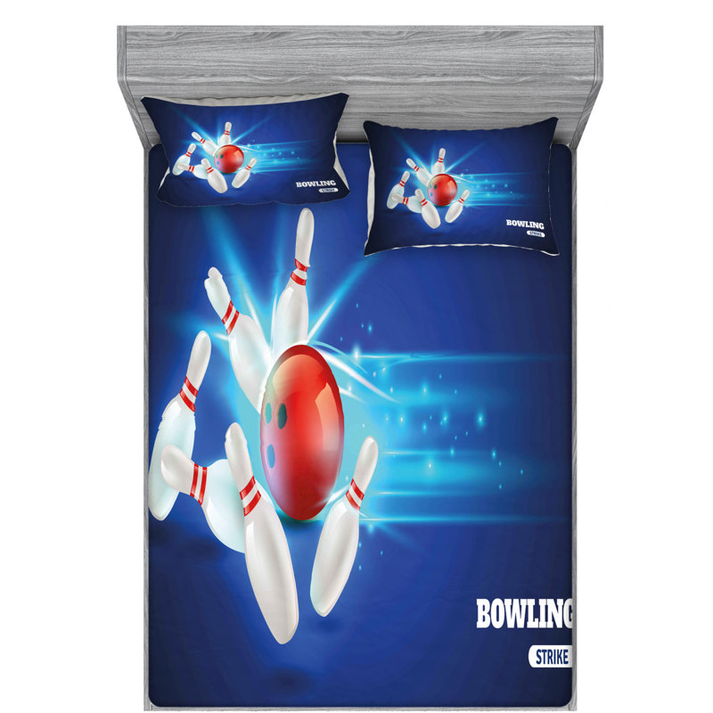 Microfiber Sheet Set, Queen Sheet Set with Fitted Sheet