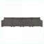 Canapés modulaires | Canapé modulaire en L 130 po à 5 places pour salon 130 po | Gris anthracite | Chenille-537097694