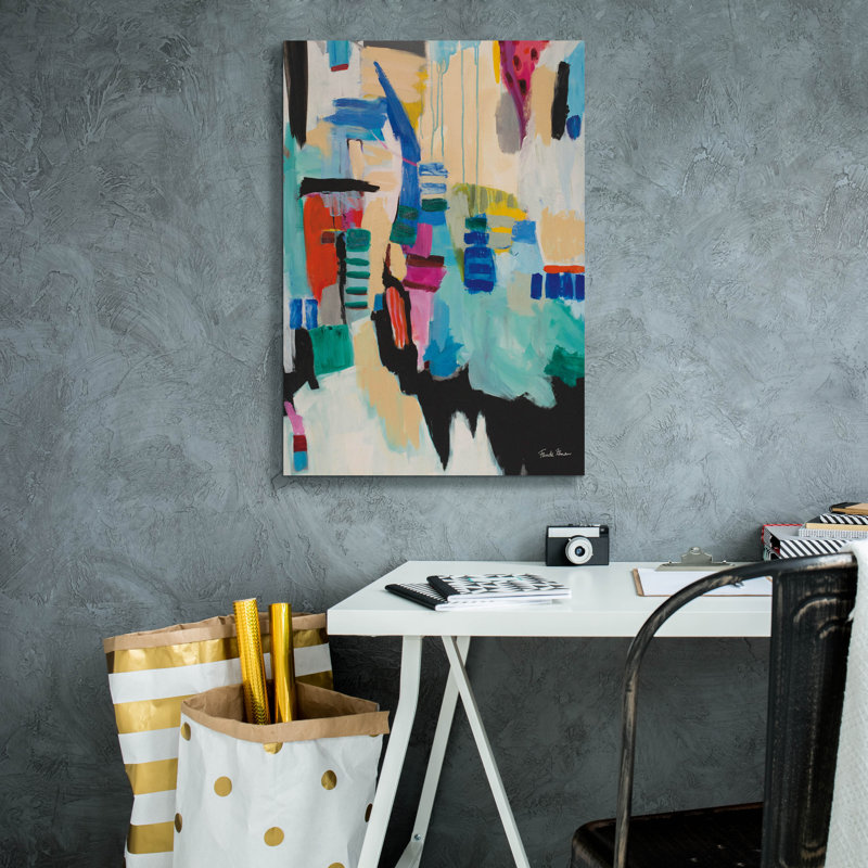  «Time Capsule C» par Farida Zaman, art mural sur toile, 18 po x 26 po, H 26 po x l 18 po