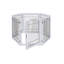 Free Standing Pet Gate With Door-235390491