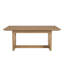 Ensemble de salle à manger rectangulaire en bois avec chaises rembourrées en cuir Vegan-1158215244