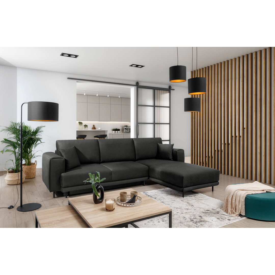 Ecksofa Aecca mit Bettfunktion