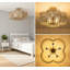 Plafonnier semi-encastré 5 lumières Boho