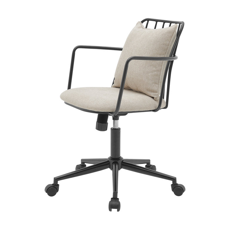 Reimers Fabric Office Chair, Strata Cream