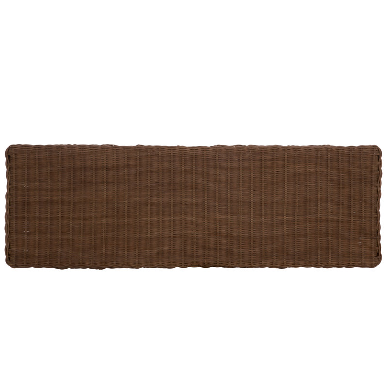 Console Tinzo Scallop avec tablette, Brun
