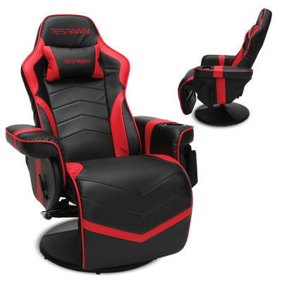 RESPAWN 900 Gaming Recliner- Video Games Console Recliner Chair, Computer Recliner, Adjustable Leg Rest and Recline, Recliner with Cupholder, Reclinin