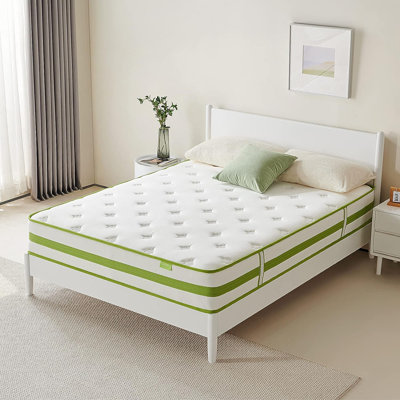 Matelas et sommier en mousse à mémoire de forme moyenne Alwyn Home Oskaloosa