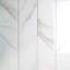 Carrelage mural de cuisine et de salle de bain décoratif à bord droit en verre aspect marbre 3,75 po x 11,75 po Nature