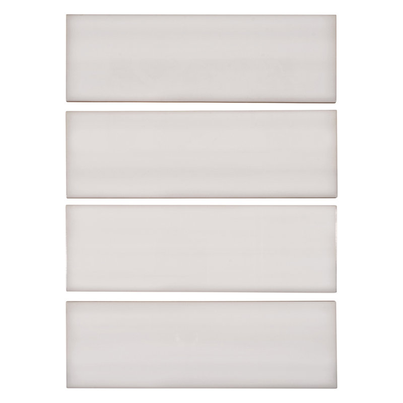 Soul 4-in. x 12-in. Subway Marble Look Satin Ceramic Wall Tile, Essence