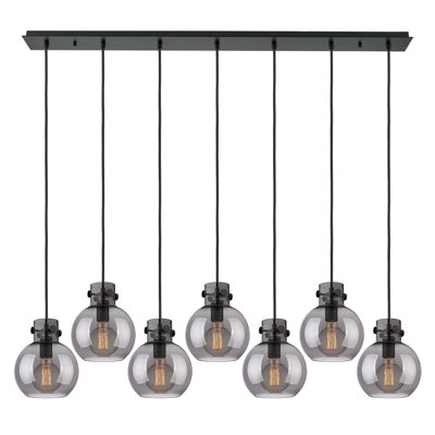 Luminaire suspendu sphère 7 lumières Amrith