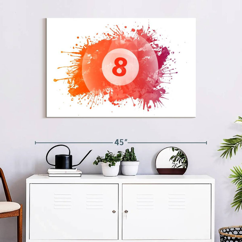 Senne à 8 boules Splash, H 26 po x l 39 po