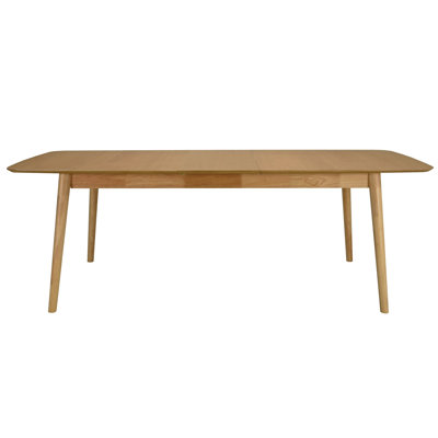Hardvard Indoor Oak and Wood Extendable Dining Table