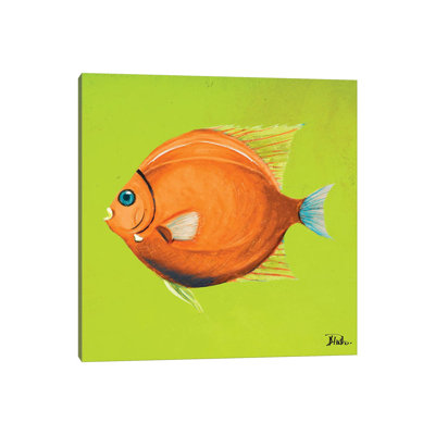 Bright Aquatic Life II by Patricia Pinto - Wrapped Canvas Painting