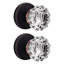 Coolnews Retro Elegant Series - Faux boutons de porte ronds en cristal-60585482