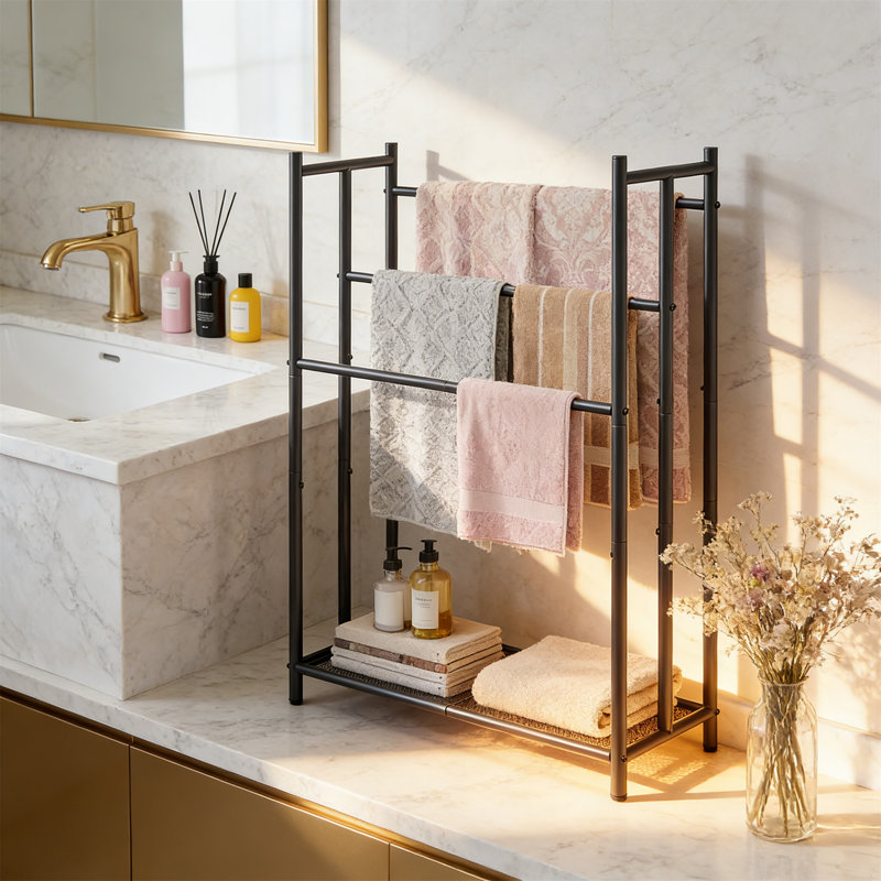 64 cm L Towel Rack