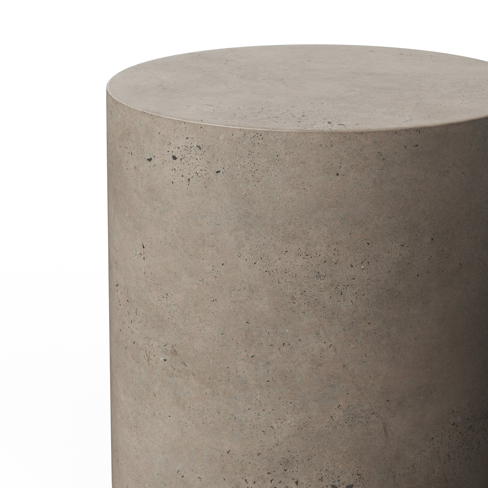 Kareen End Table, Dark Gray, 19.75" H x 19.75" W x 19.75" D