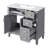 36" Bathroom Vanity With Ceramic Top-1490677546