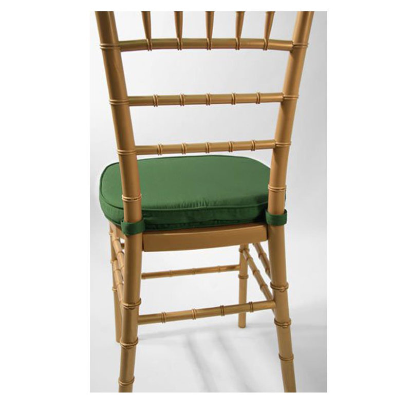 Cliffland Outdoor 2'' Dining Chair Seat Cushion, Hunter Green