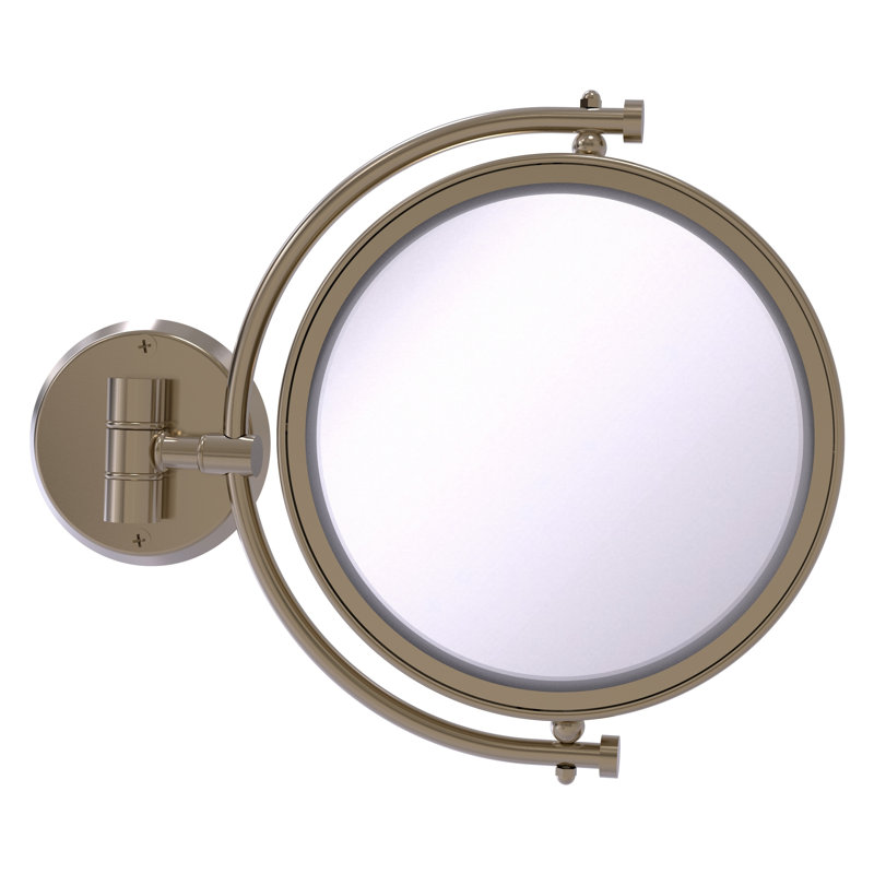 Miroir extensible Bineta, Étain antique, 2X
