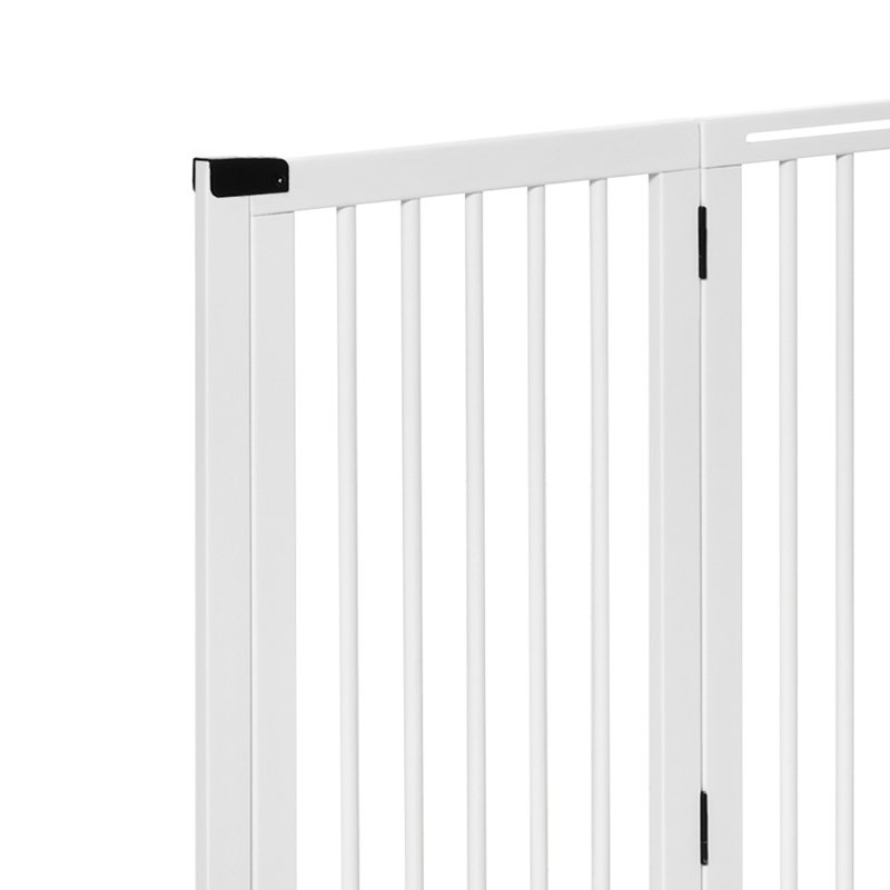 Barrière pour animaux autoportante verrouillable