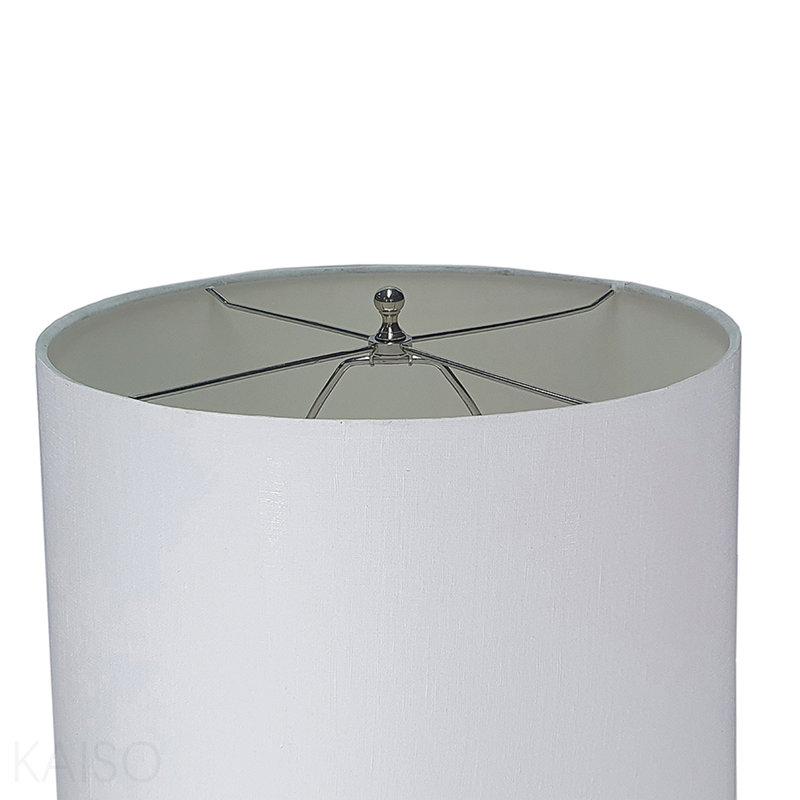 Lampe de table en verre D16x28,5 "