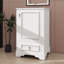 Meuble-lavabo de 20 po avec lavabo simple intégré, tablette ajustable en U, tiroir à compartiments et support de rangement fixé à la porte-1582423420