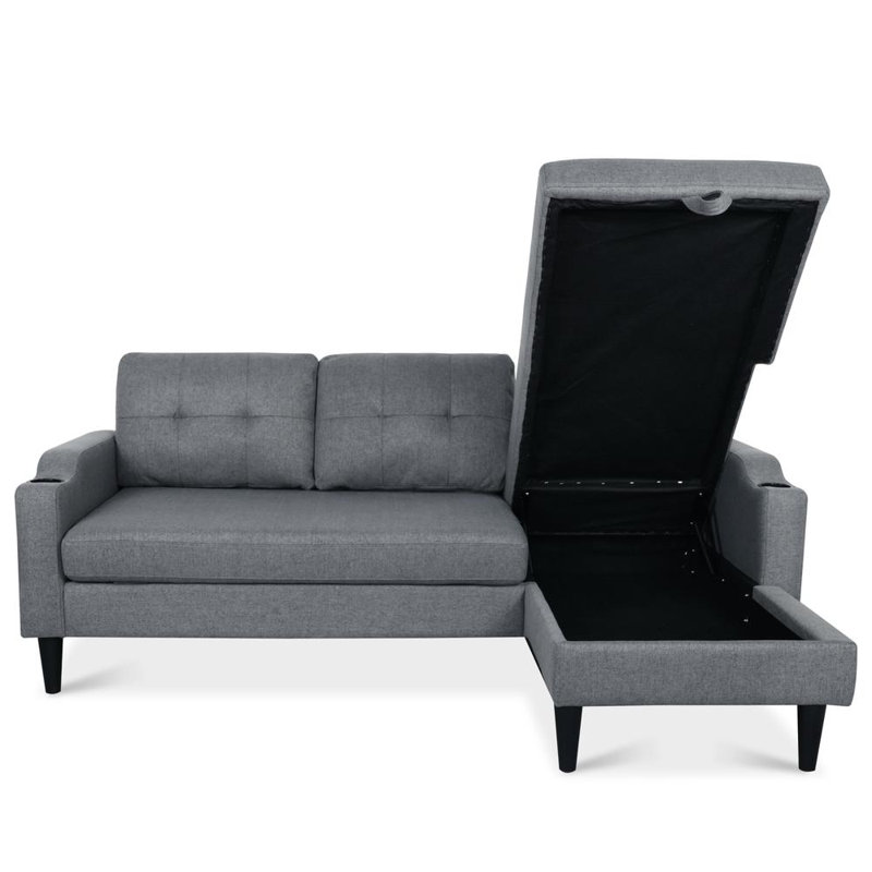 Sectional Sleeper Sofas, Gray