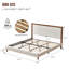 Lit plateforme en bois avec base rembourrée-1060308824-1060308827
