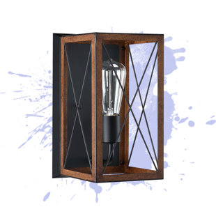 Steel Flush Mounted Sconce