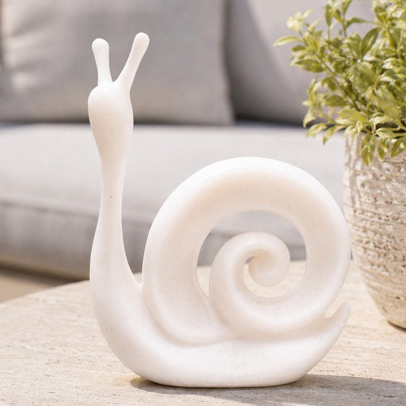 Statue de jardin escargot
