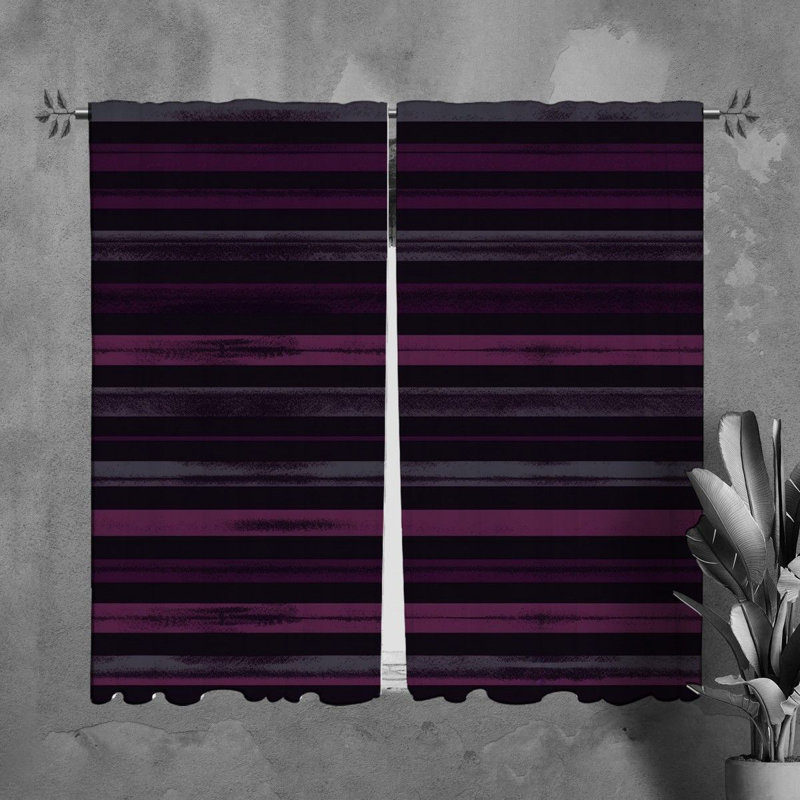 Paire de rideaux obscurcissant en polyester Otthold, L 20 po x L 82 po