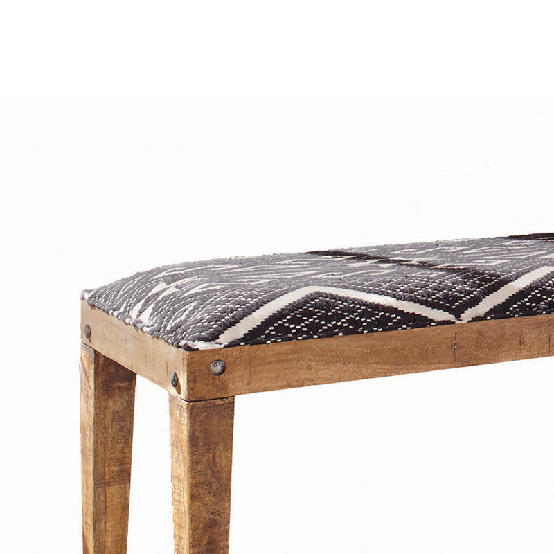 Banc en bois massif Gallien, 18