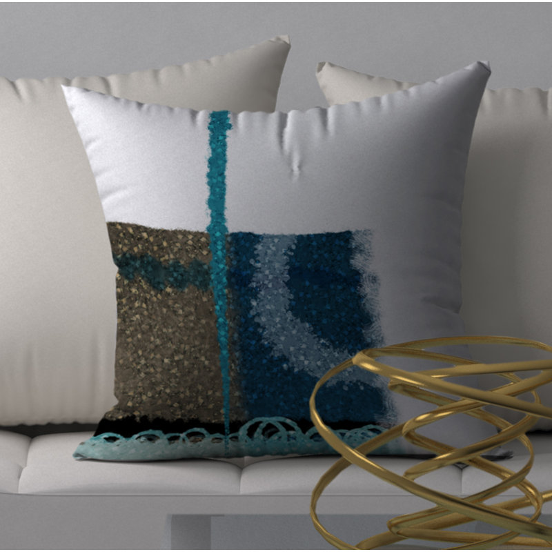 Housse de coussin carrée/insert, 24" X 24"