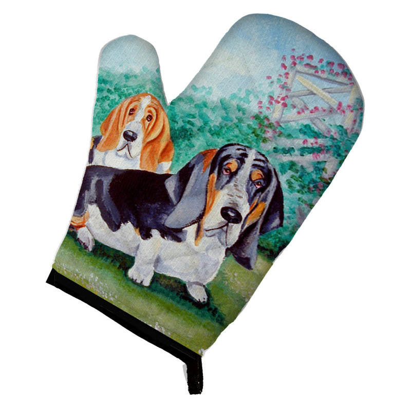 Gant de cuisine Basset Hound
