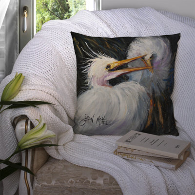 Coussin intérieur/extérieur White Egret