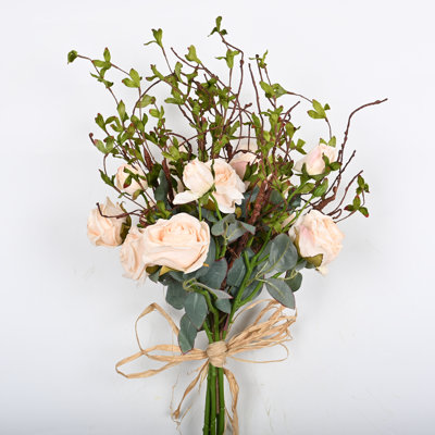 22" Artificial Peony Flower Centerpieces Faux Floral Arrangement For Vase Filler Home Wedding Party Table Decoration