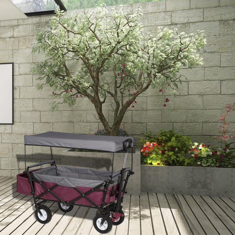 120cm H x 51cm W x 93cm D 80/Kg Sackkarre Hand Truck Trolley, Pink