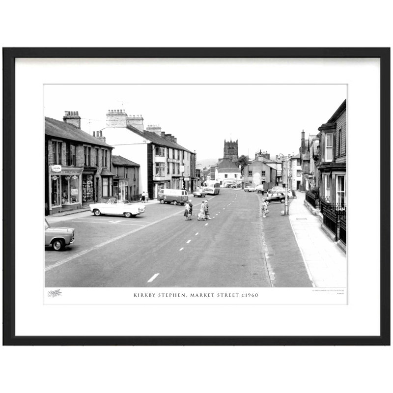 Kirkby Stephen, Market Street C1960 by Francis Frith - Single Picture Frame Print, 45cm H x 60cm W x 2.3cm D