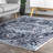 Doron Oriental Blue Area Rug-1601271231