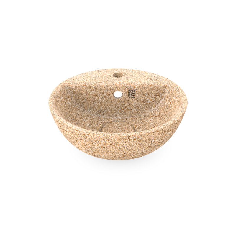 Soft40 15.75'' L Bathroom Sink, Light Natural