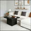 Table basse carrée, table basse 31,5 pouces