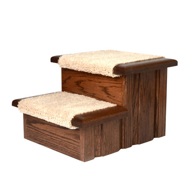 Higgins Raised Panel 2 Step Pet Stair