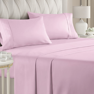 Premium Cooling, Soft & Wrinkle Free Sheet Set - Ultra Soft & Premium Hotel Luxury Bed Sheet Set
