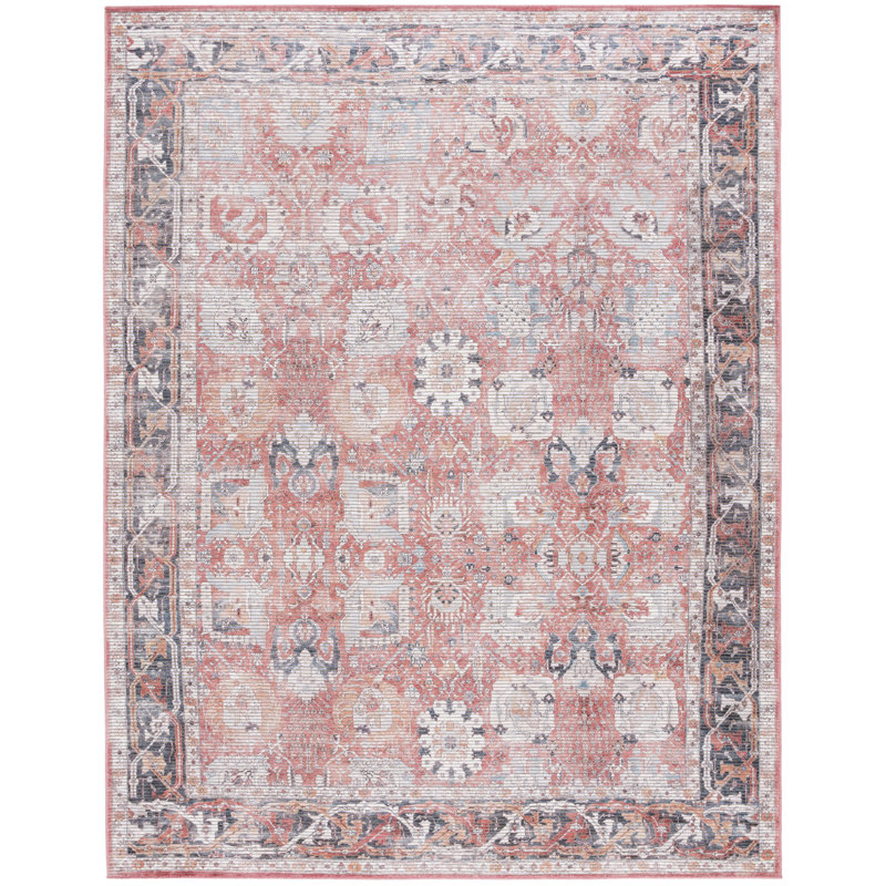 Serapi Performance Machine Washable Oriental Rug, Rectangle 8' x 10'