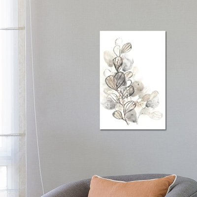 Neutral Botany II by June Erica Vess - Wrapped Canvas Painting